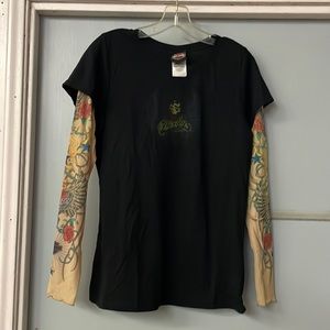 Harley Davidson XL tattoo sleeve top
